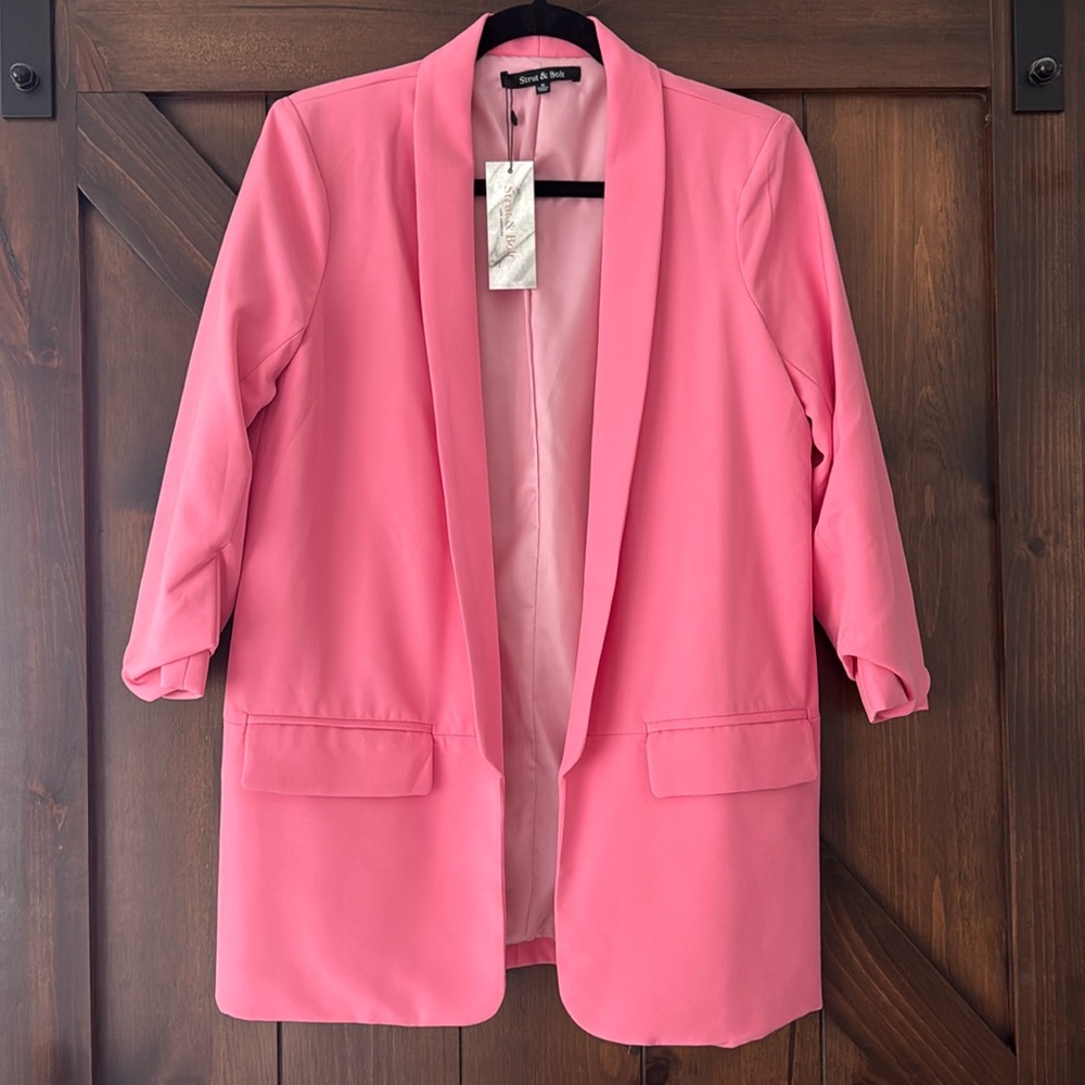 Vibrant Pink Women's Blazer